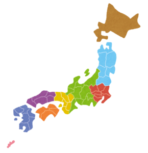 日本地図