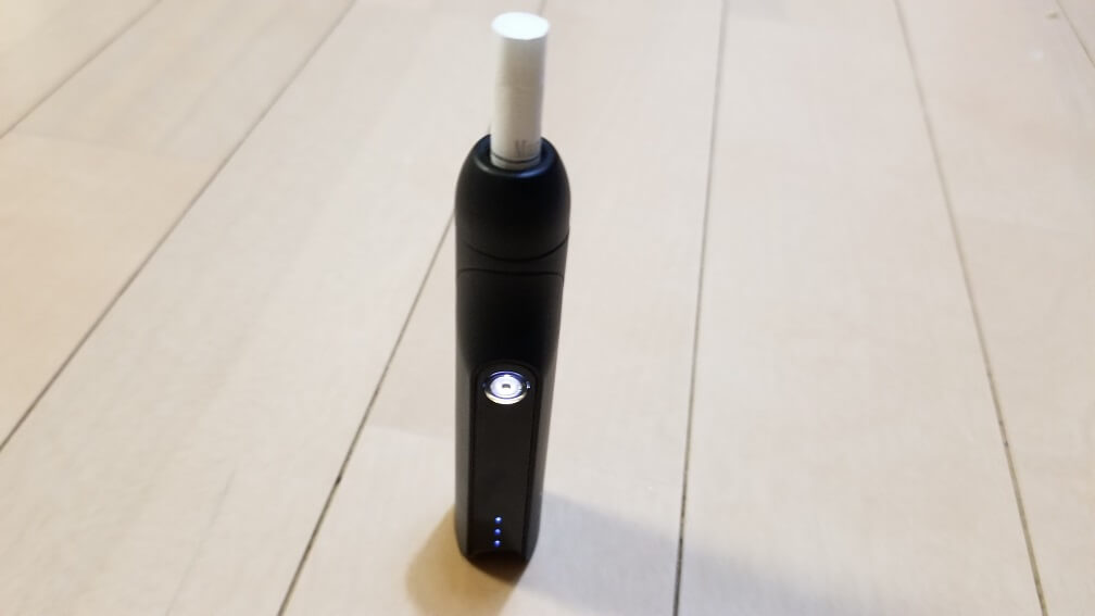 iSMOKEのLED点灯中