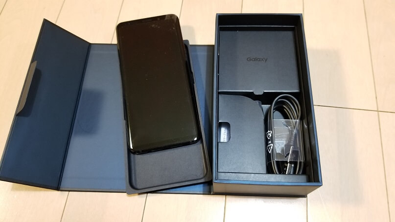 Galaxy S9＋の付属品