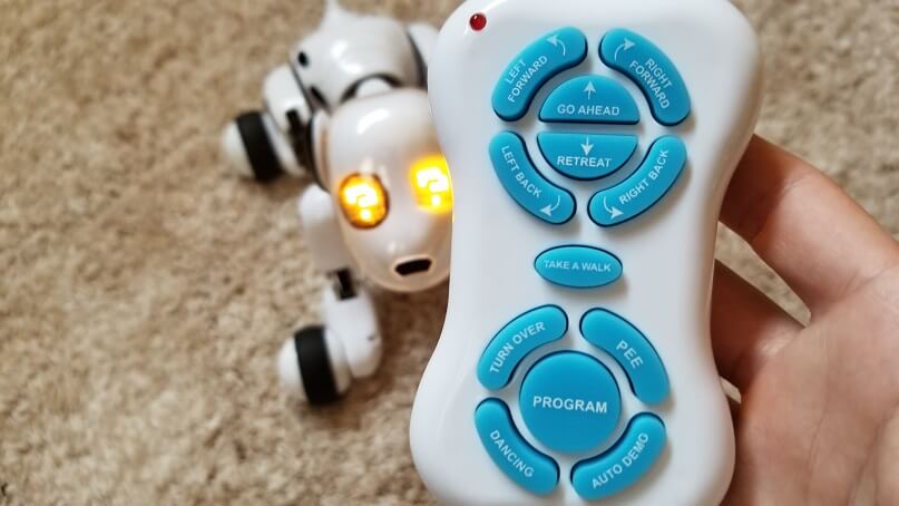 犬型ロボットDIMEI 9007Aの使い方