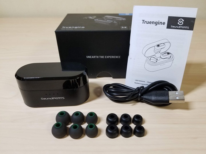 SoundPEATS(サウンドピーツ) Truengineの付属品