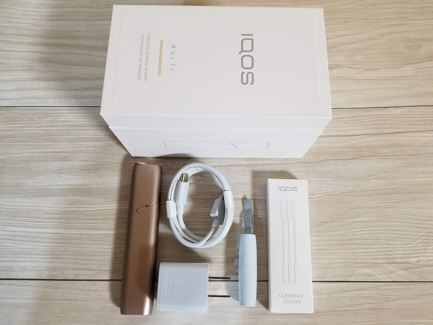 IQOS 3 MULTIの付属品