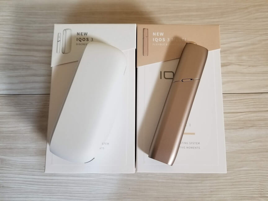 IQOS 3 MULTIとIQOS 3