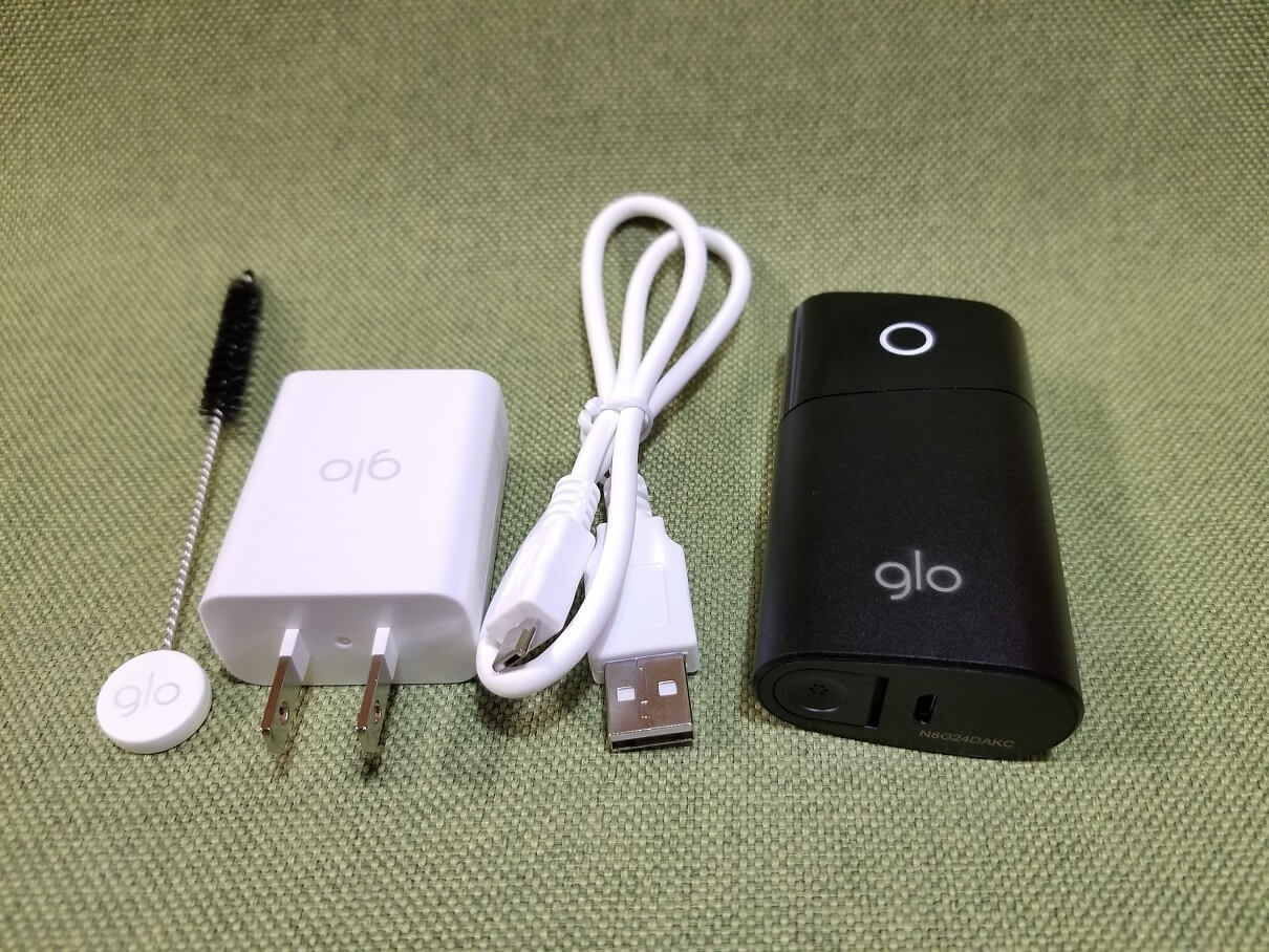 glo(グロー)シリーズ2の付属品