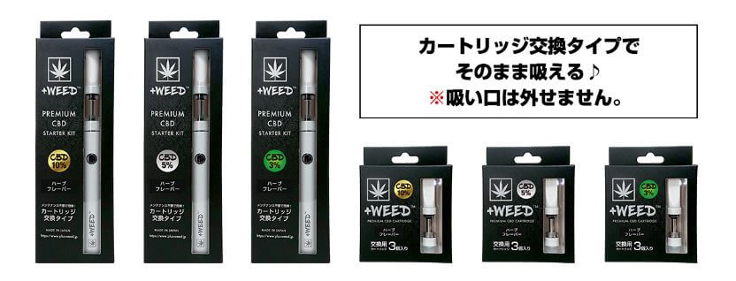 プラスウィードのカートリッジタイプ