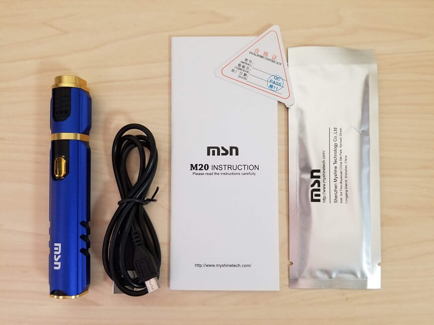 MSN M20/アイアンマンの付属品