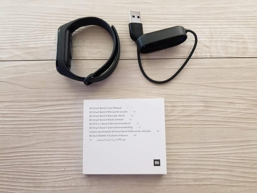 MiBand4の付属品