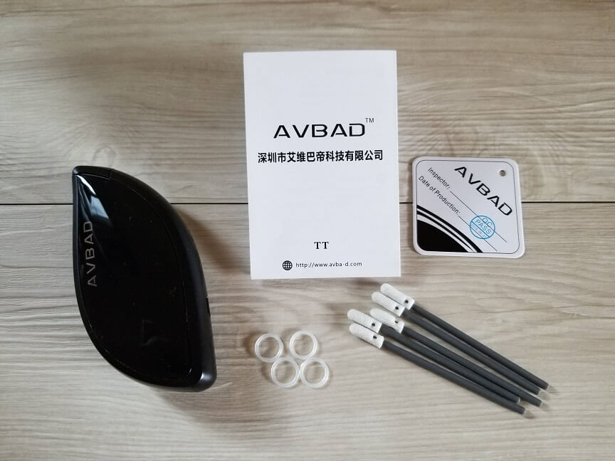 IQOS互換機AVBAD TTの付属品