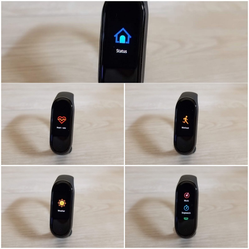 Xiaomi MiBand4の使い方