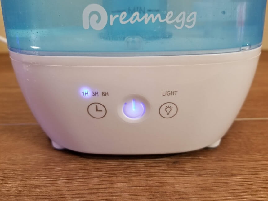 Dreamegg超音波加湿器の使い方