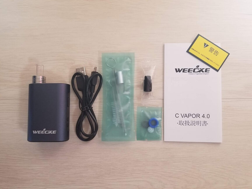WEECKE C-PAPOR4.0(ウィーキーシーベイパー4.0)の付属品