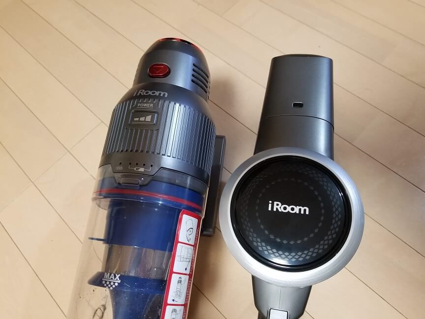 iROOM RS1とD10の違い