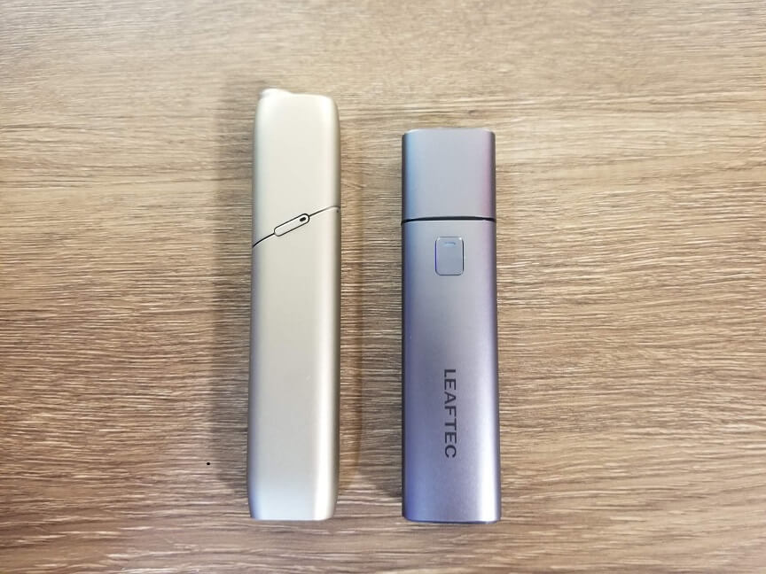 LEAFTECH MINIとIQOS3マルチの比較