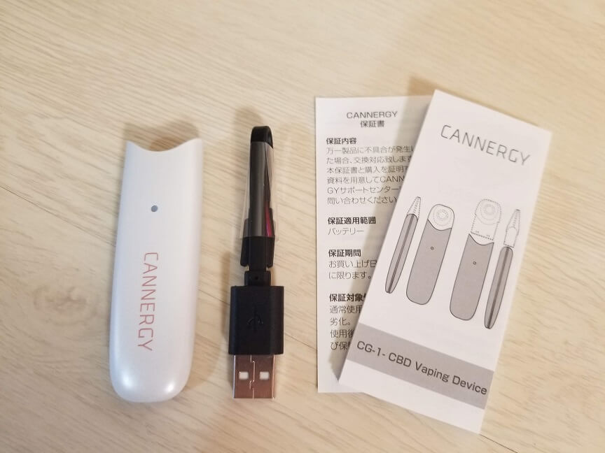 CANNERGY CG1の付属品