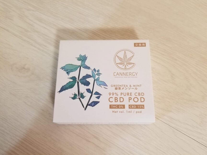 CANNERGY CG1の緑茶メンソール