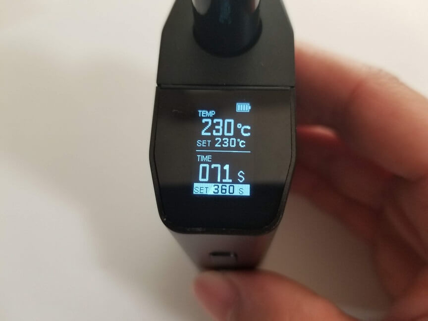 WEECKE FENiX mini PROのディスプレイ