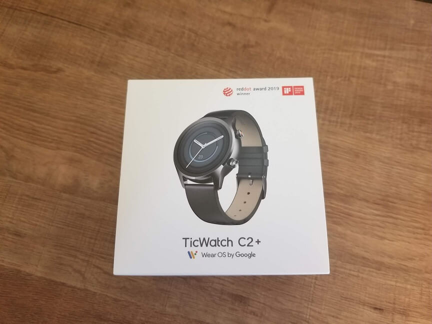 TicWatch C2＋のパッケージ