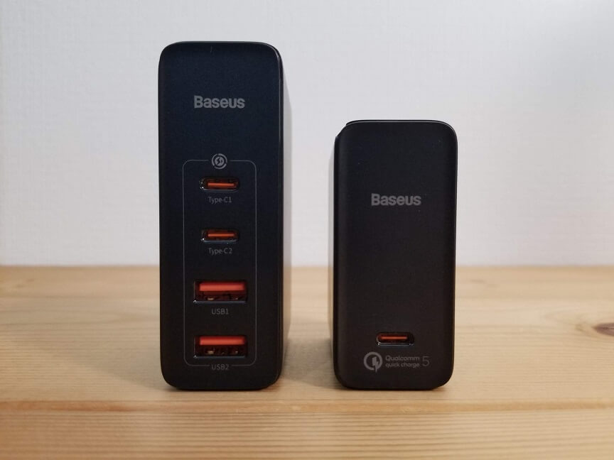 Baseus GaN2 Pro Quick ChargerとGaN II Fast Charger