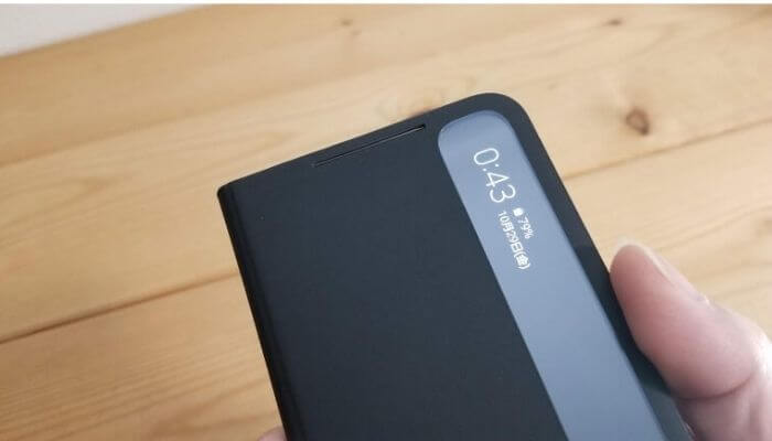 Galaxy S21 5Gの純正ケース「Smart Clear View Cover」レビュー｜いまいちど.ログ