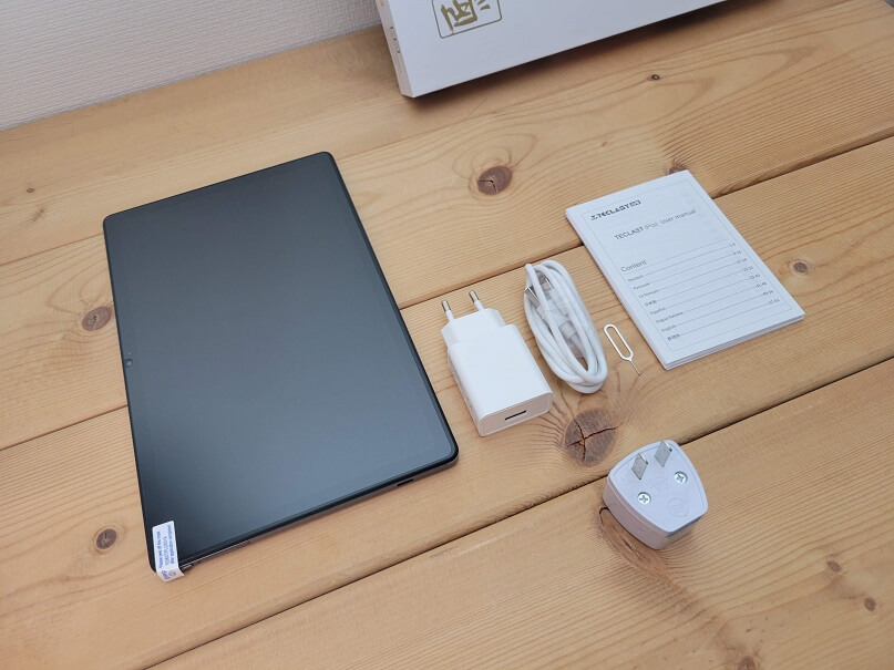 teclast t40 plusの付属品