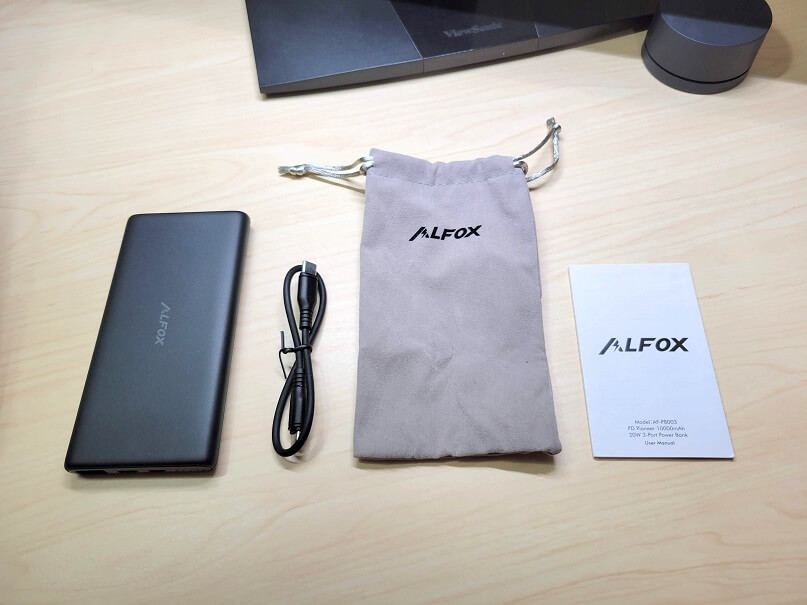 Alfox AF-PB003の付属品