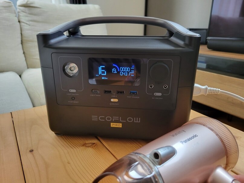 EcoFlow RIVER Proの使用感