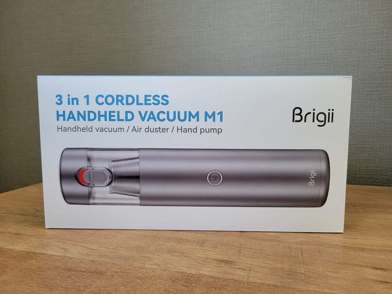 Brigii M1のパッケージ