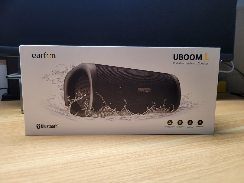 EarFun UBOOM Lのパッケージ