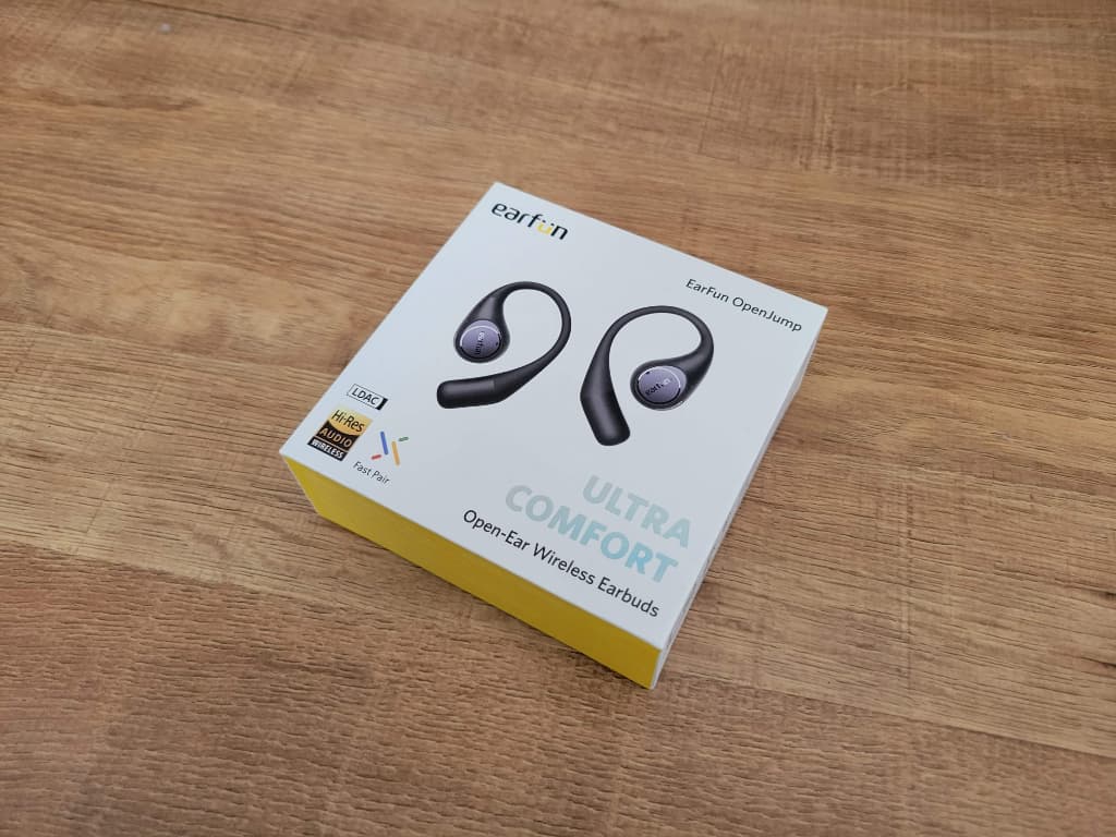 EarFun OpenJumpのパッケージ