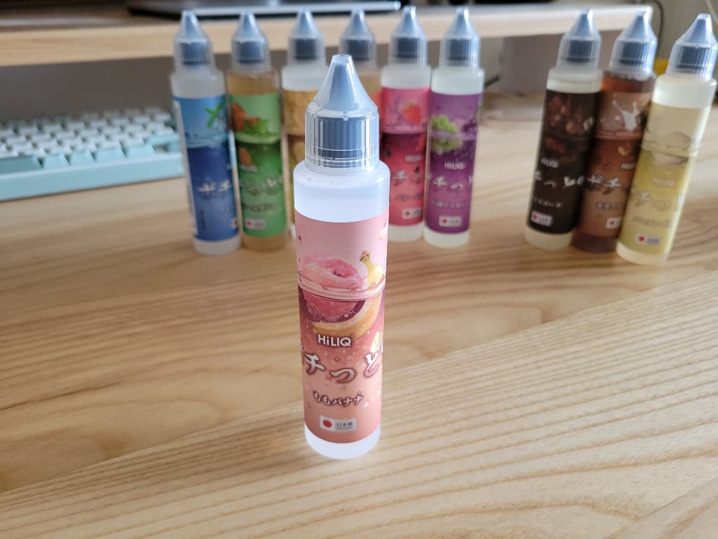 ももバナナ ポチっと9リキッド