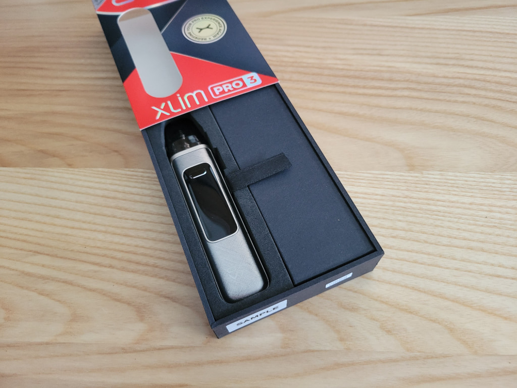 OXVA XLIM PRO3のパッケージ