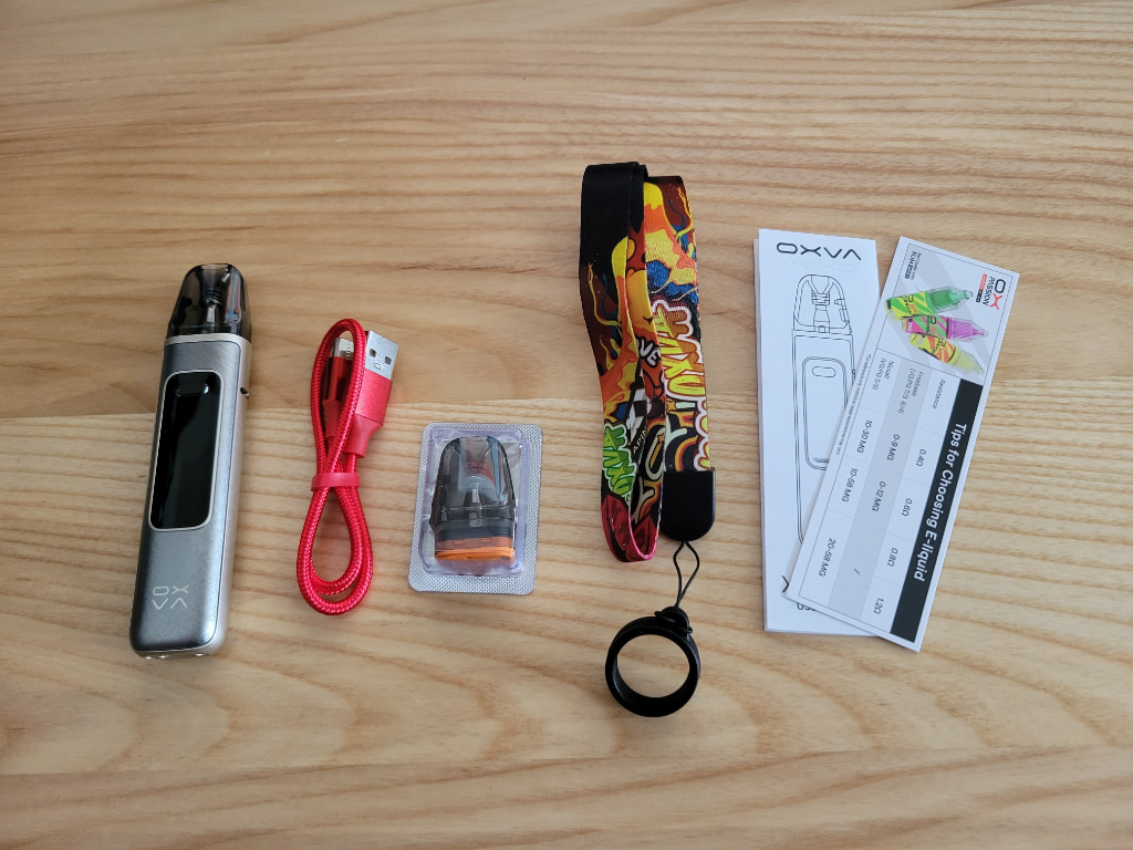 OXVA XLIM PRO3の付属品