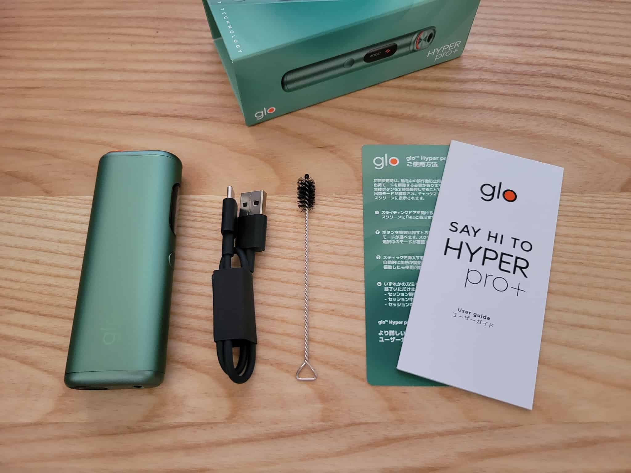 glo™ Hyper pro+（グローハイパープロ プラス）の付属品