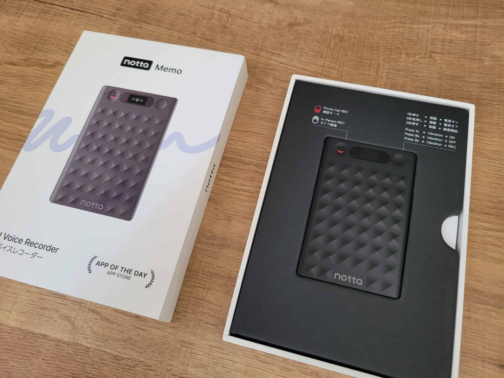 Notta Memo AIボイスレコーダー (Type-C充電対応/32GB)
